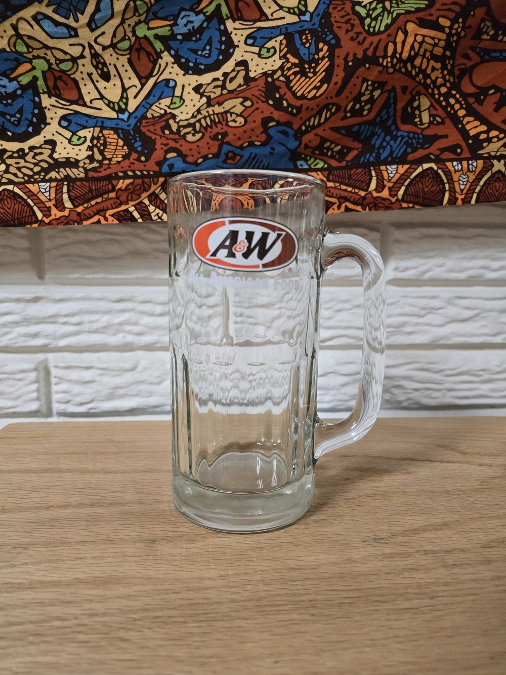 A&W Root Beer Clear Glass Beer Mug - Clear